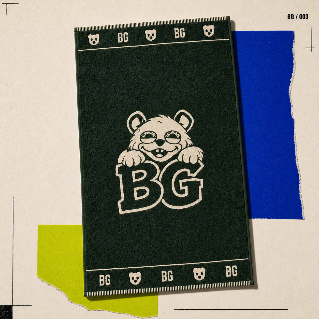 06 — editoriale campagnefoto van de Poolside Club Towel